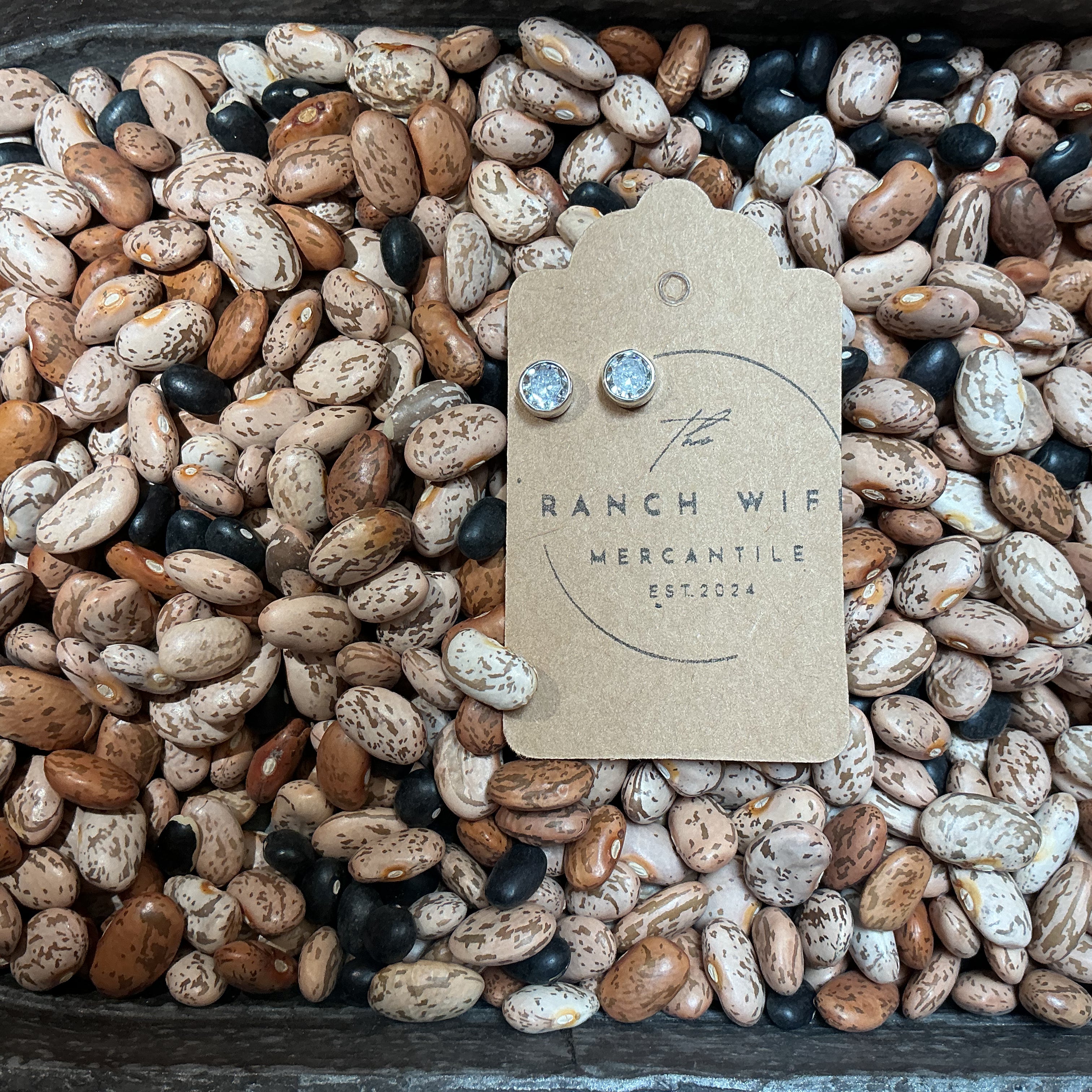 CZ Dainty Stud Earrings